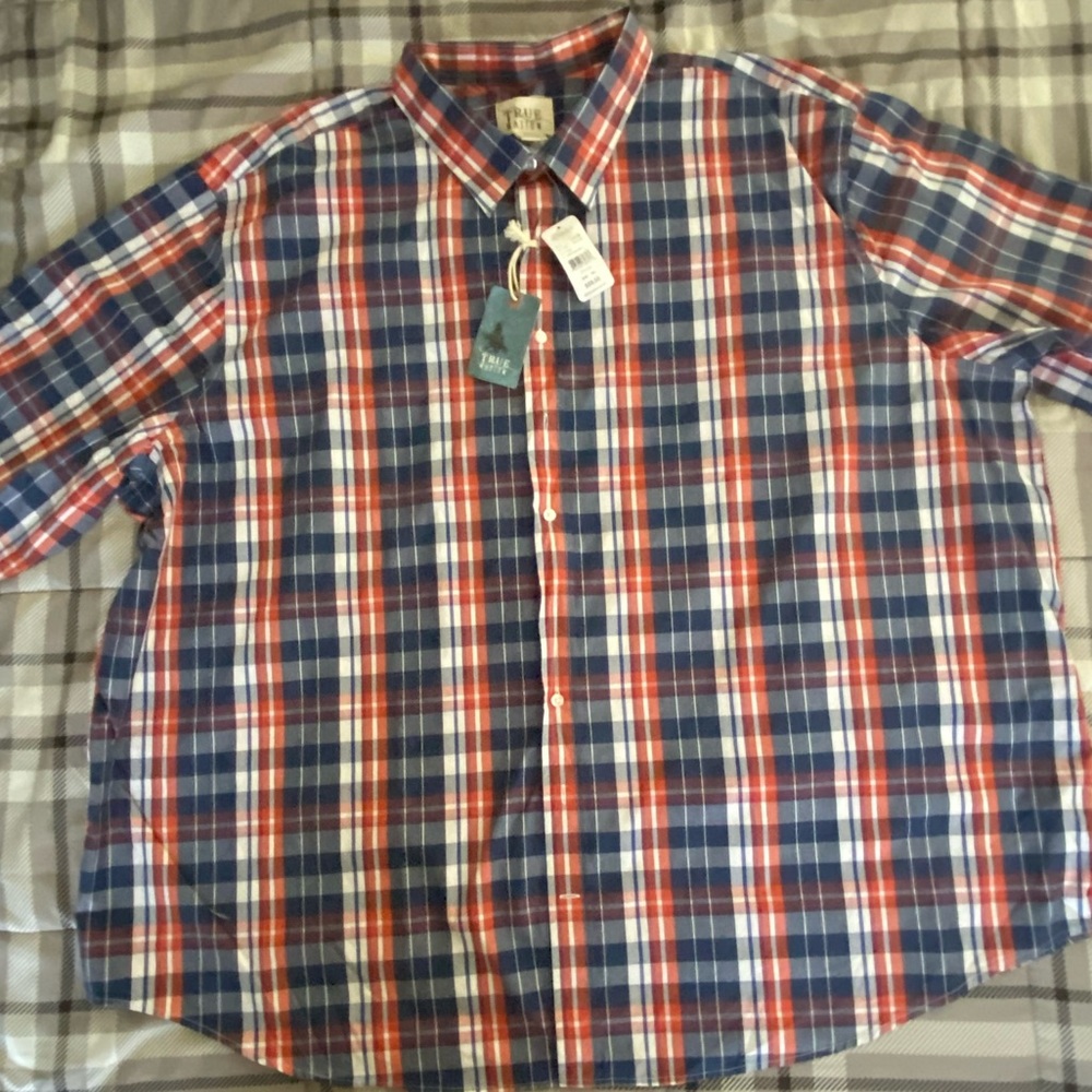 True Nation 5XL Button up shirt NWT